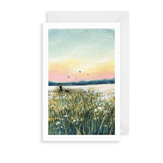 Meadow Walk — Set of 10 Luxury Notecards | Red Lobster Gallery 