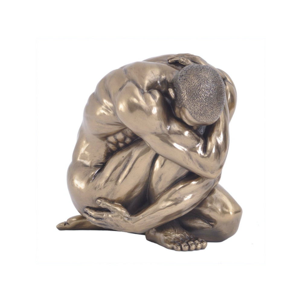 Meditating Man Sculpture | Red Lobster Gallery 