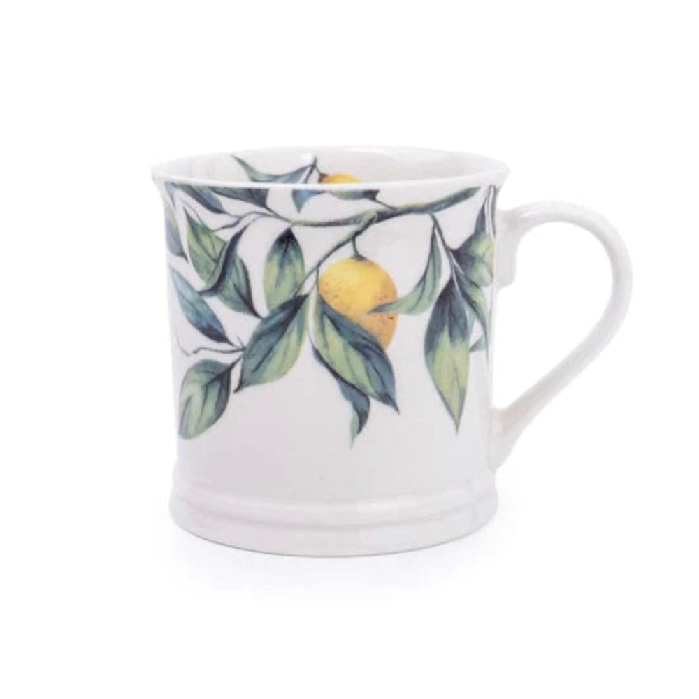 Lemons and Leaves Tankard Mug