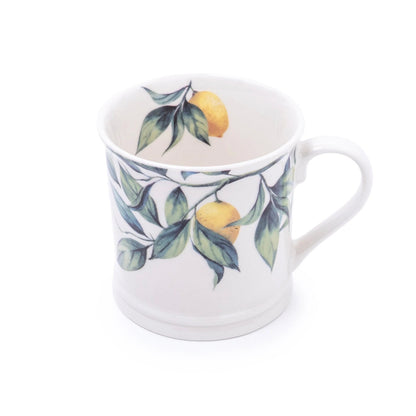 Lemons and Leaves Tankard Mug