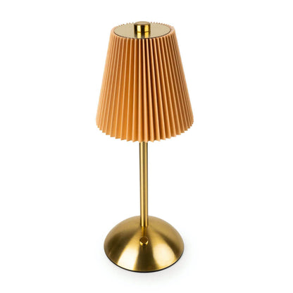 Taupe Metal Table Lamp