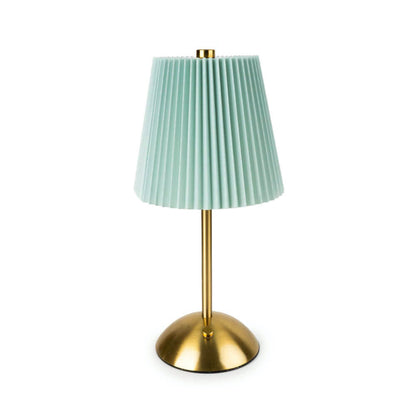 Duck Egg Blue Metal Table Lamp