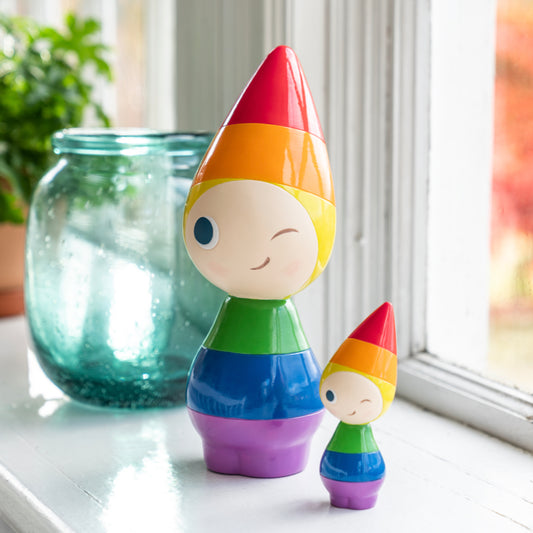 Rainbow Peggy Ornament