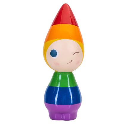 Rainbow Peggy Ornament