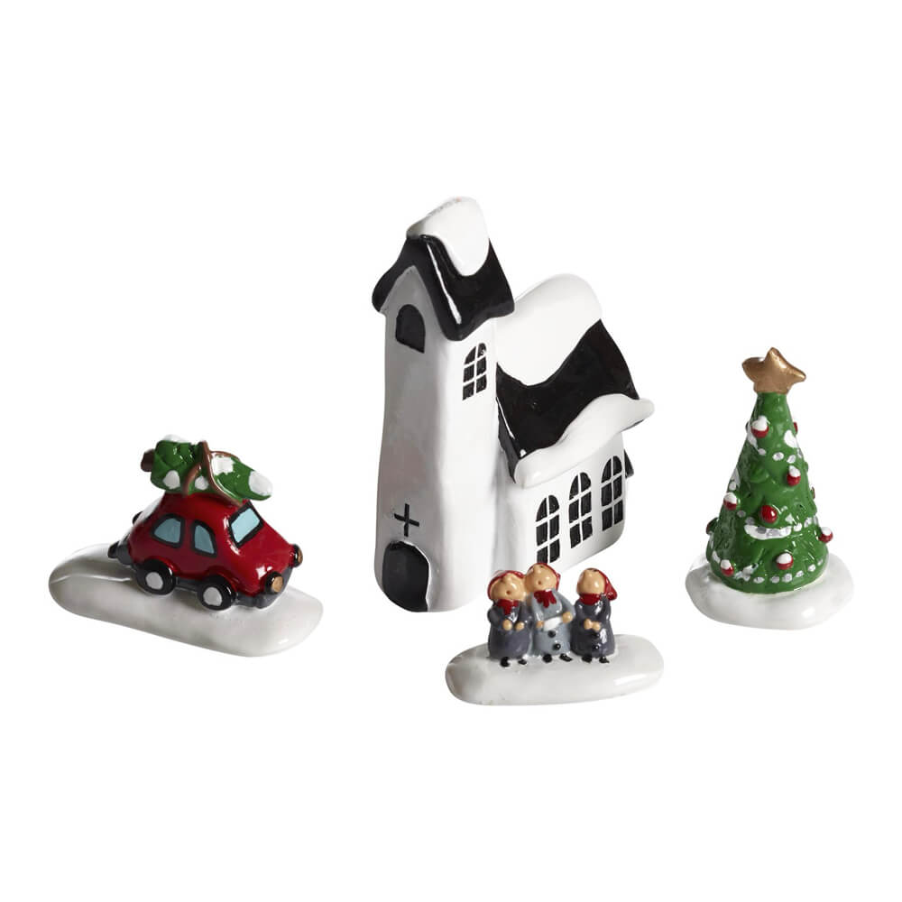 WInter Church Set