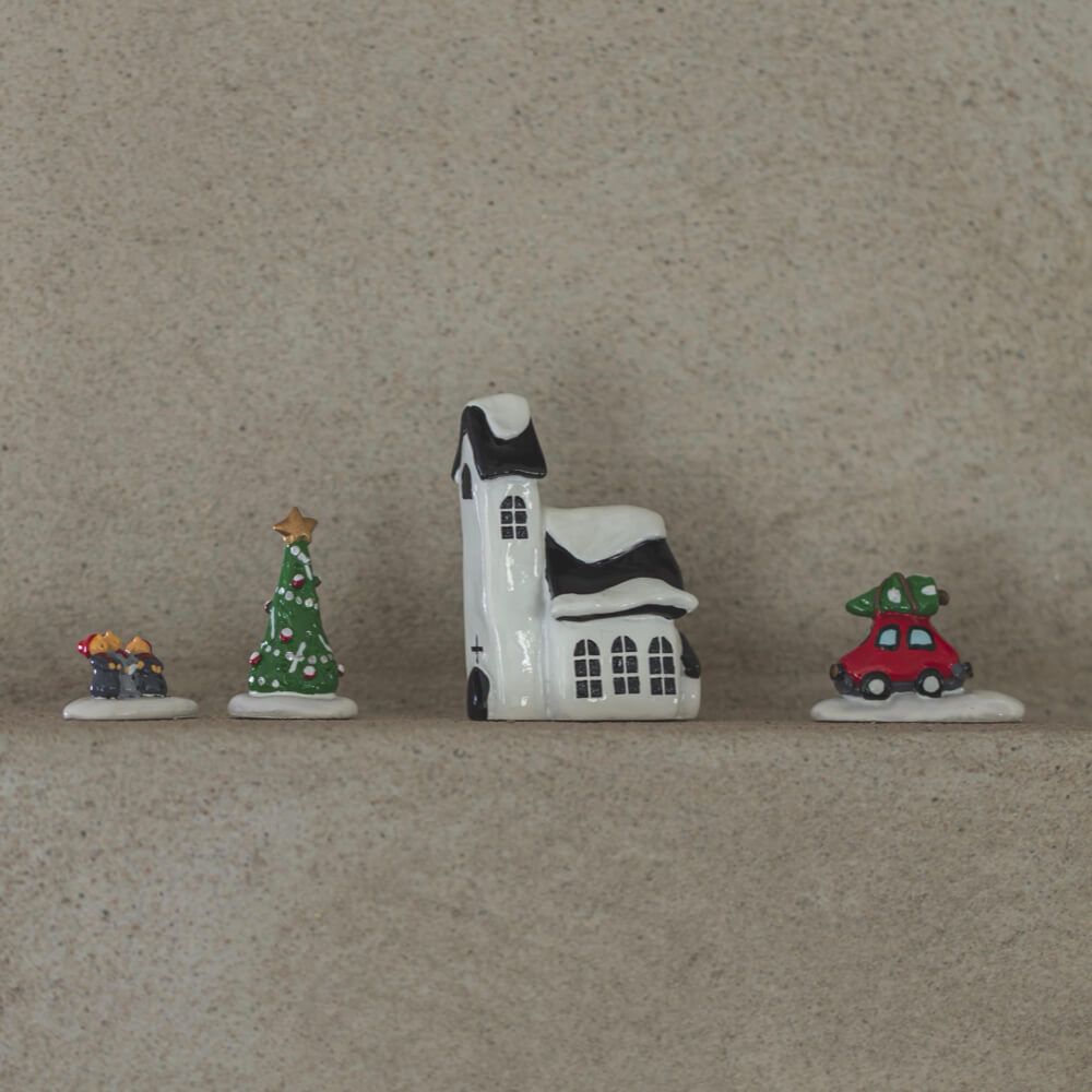 WInter Church Set
