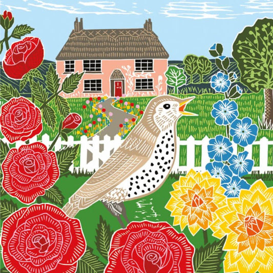 Thrush & Cottage Card | Red Lobster Gallery 