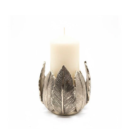 Palm Leaf Candle Holder