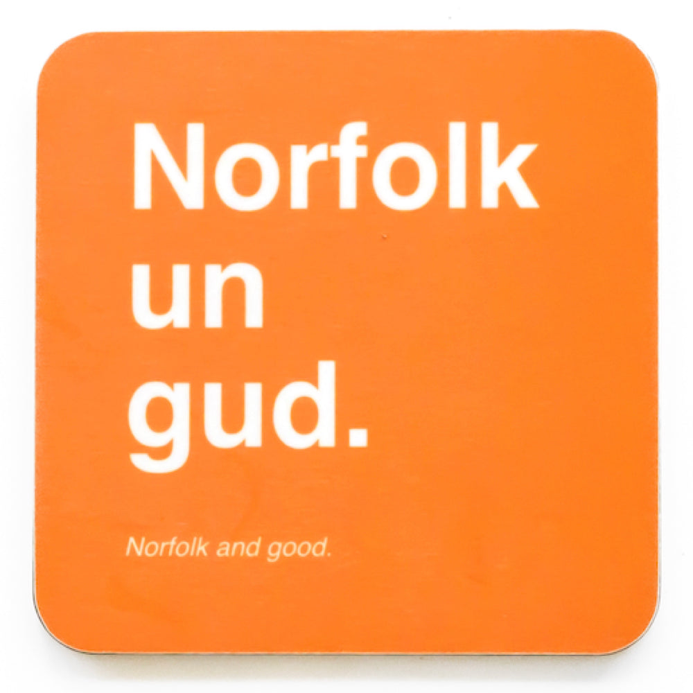 Norfolk un good| Norfolk Dialect Coaster | Red Lobster Gallery | Sheringham