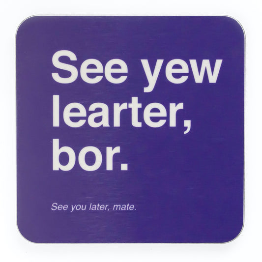 See yew learter bor Norfolk Dialect Coaster | Red Lobster Gallery | Sheringham