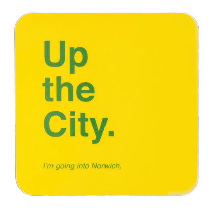 Up the city | Norfolk Dialect Coaster | Red Lobster Gallery | Sheringham