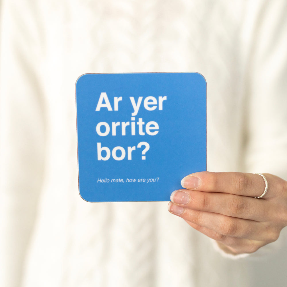 Ar yerr orrite bor | Norfolk Dialect Coaster | Red Lobster Gallery | Sheringham