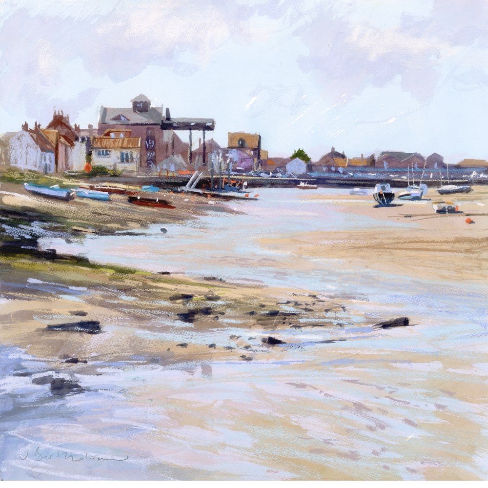 Wells-next-the-Sea | Limited Edition Print by James Bartholomew RSMA | Red Lobster Gallery