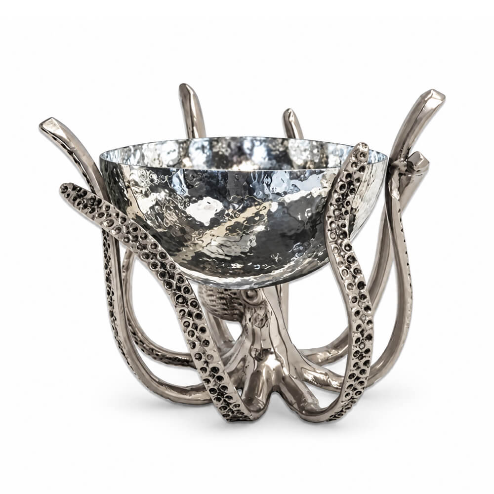 Octopus Stand & Steel Bowl | Mini