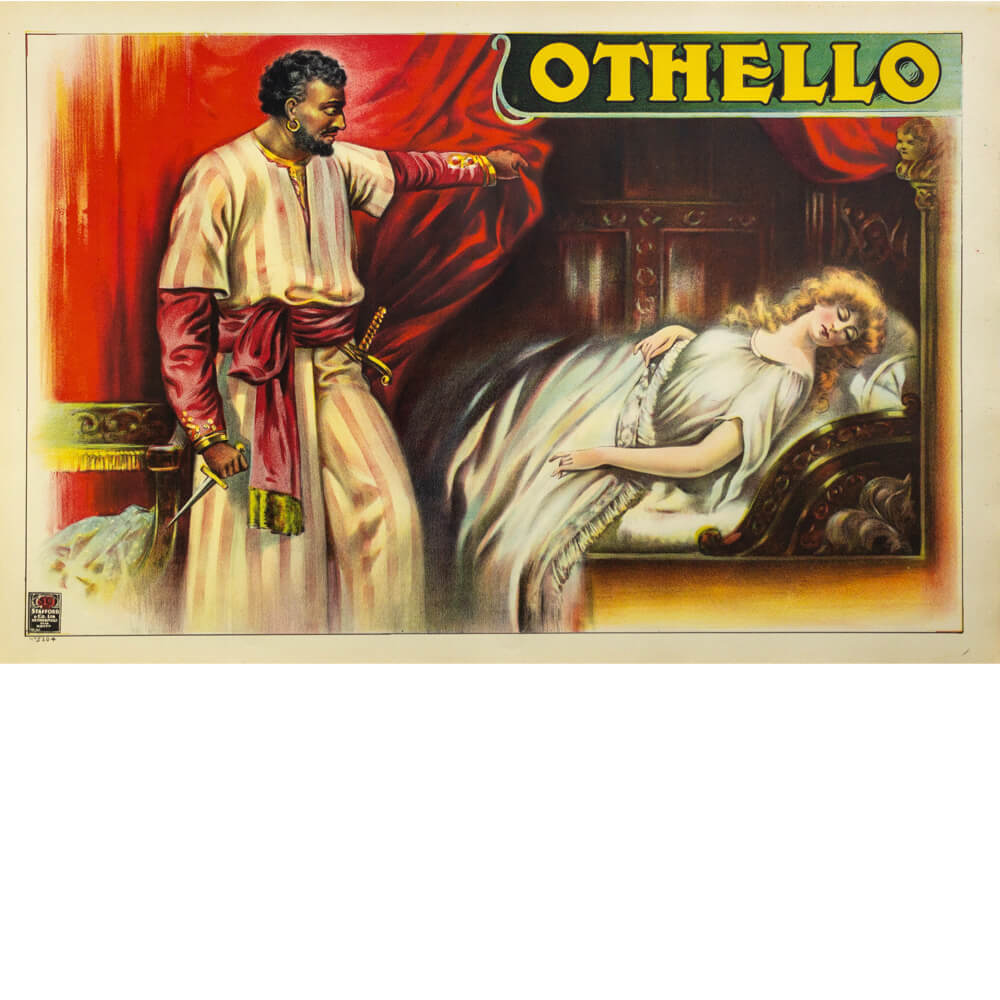 Othello | 1910-1920 Original Vintage Poster | Red Lobster Gallery