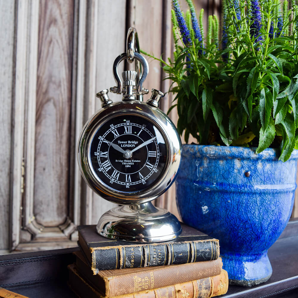 Pocket Watch Clock - Clocks at Red Lobster Gallery