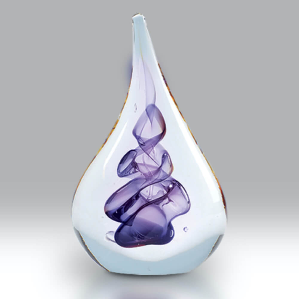 Crystal Teardrop Paperweight