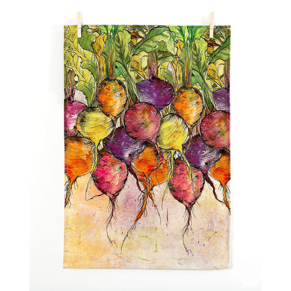 Radish Tea Towel | Red Lobster Gallery | Sheringham 