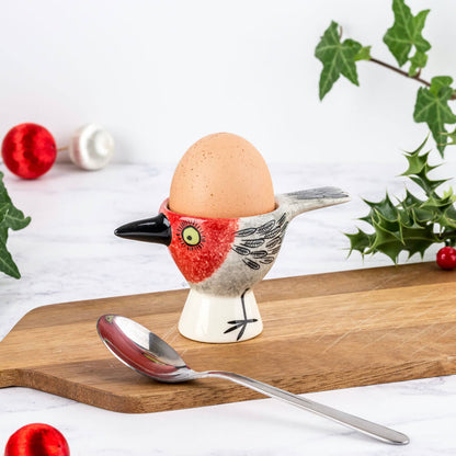 Red Bird Egg Cup