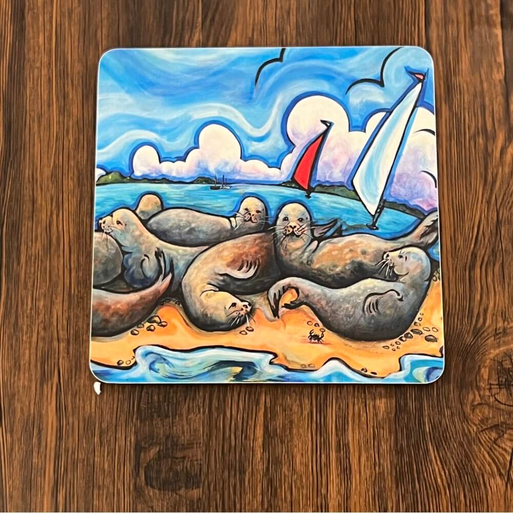 Blakeney Seals | Teapot Stand | Red Lobster Gallery