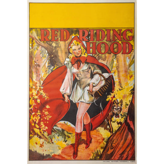 Red Riding Hood | Vintage Poster c1910-1920 | Red Lobster Gallery