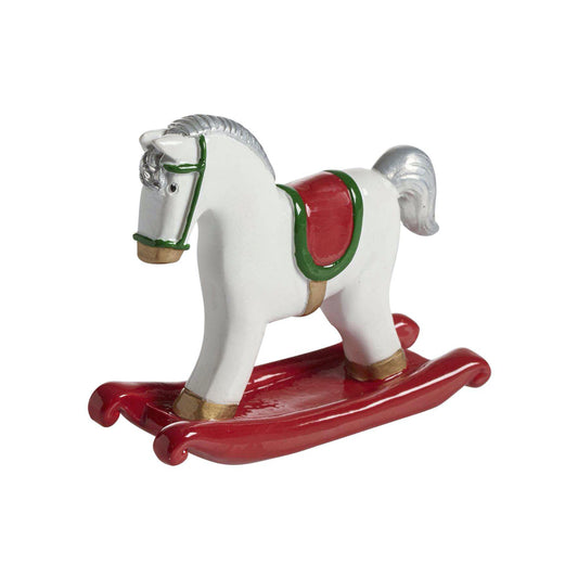 Red & Green Rocking Horse