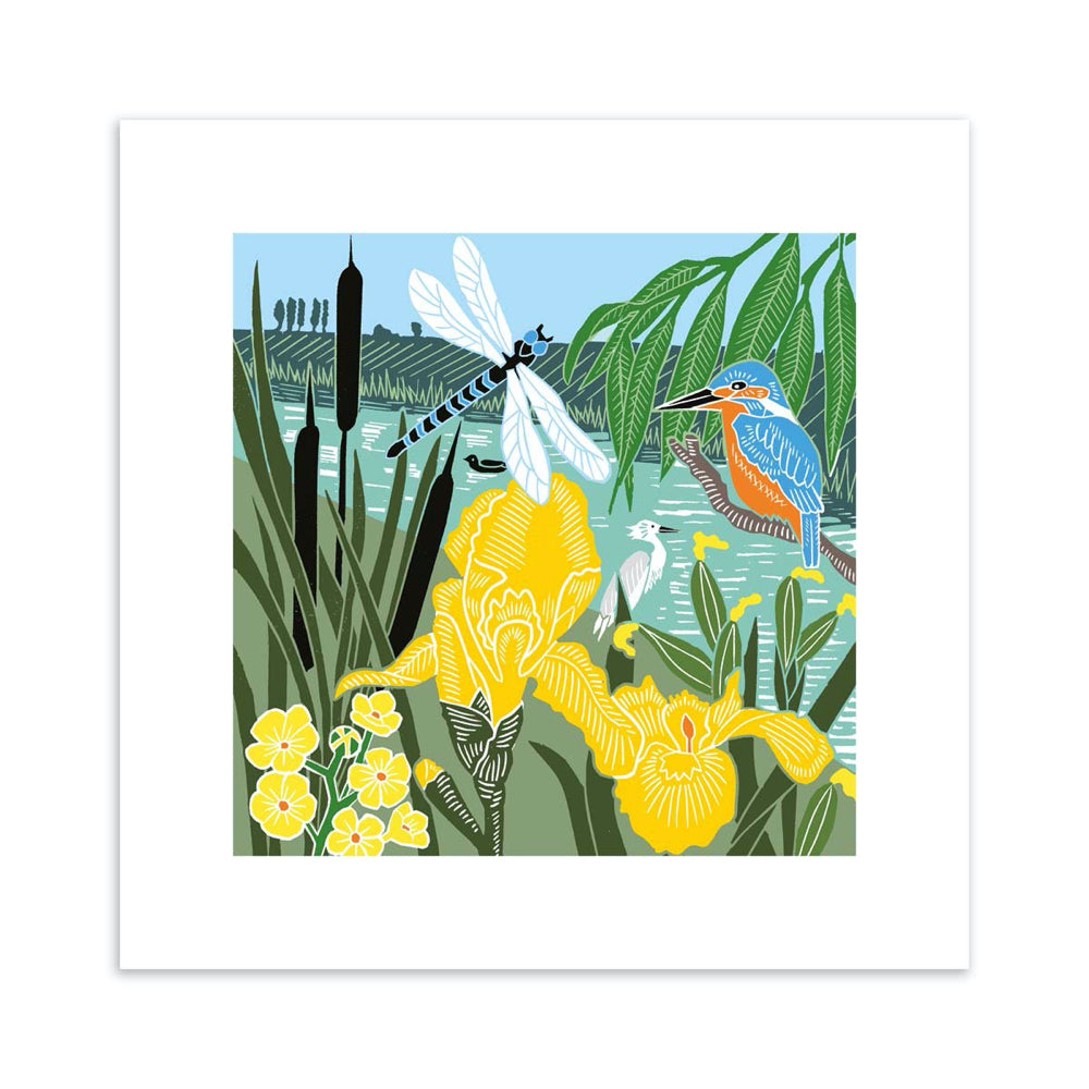 Riverside Framed Print by Katie Heiss | Red Lobster Gallery 