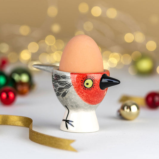 Red Bird Egg Cup
