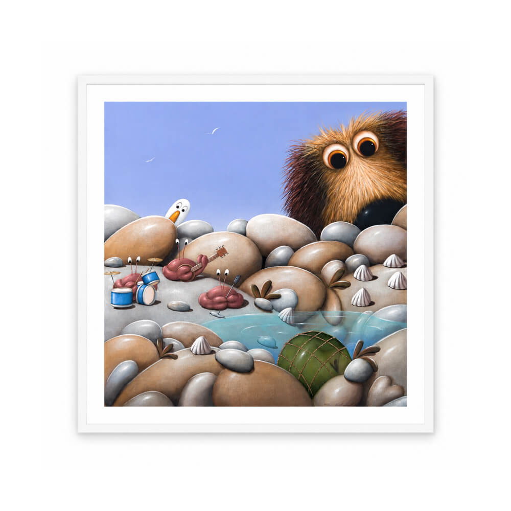 Rock Pool | Framed Print by Simon Clarke