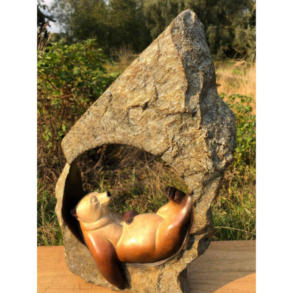 Rocky Mountain Dreaming | Large  Bronze Sculpture by David Meredith – Limited Edition