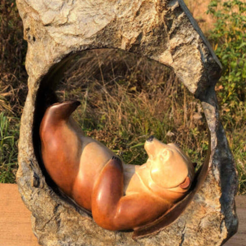 Rocky Mountain Dreaming | Large  Bronze Sculpture by David Meredith – Limited Edition