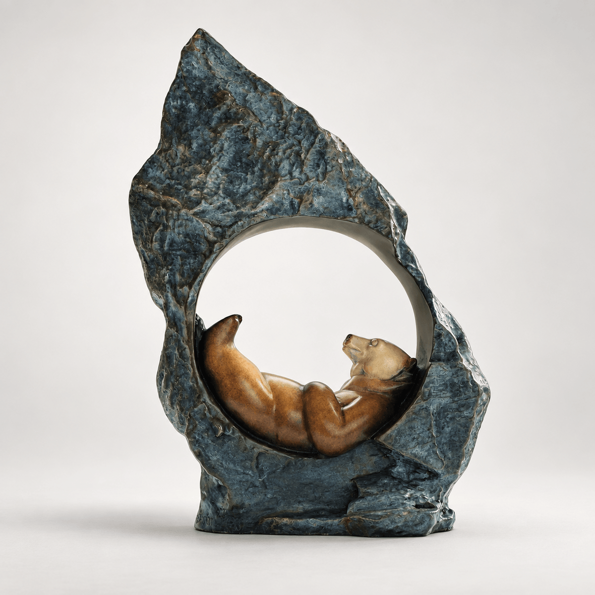 Rocky Mountain Dreaming Bronze Sculpture by David Meredith – Limited Edition