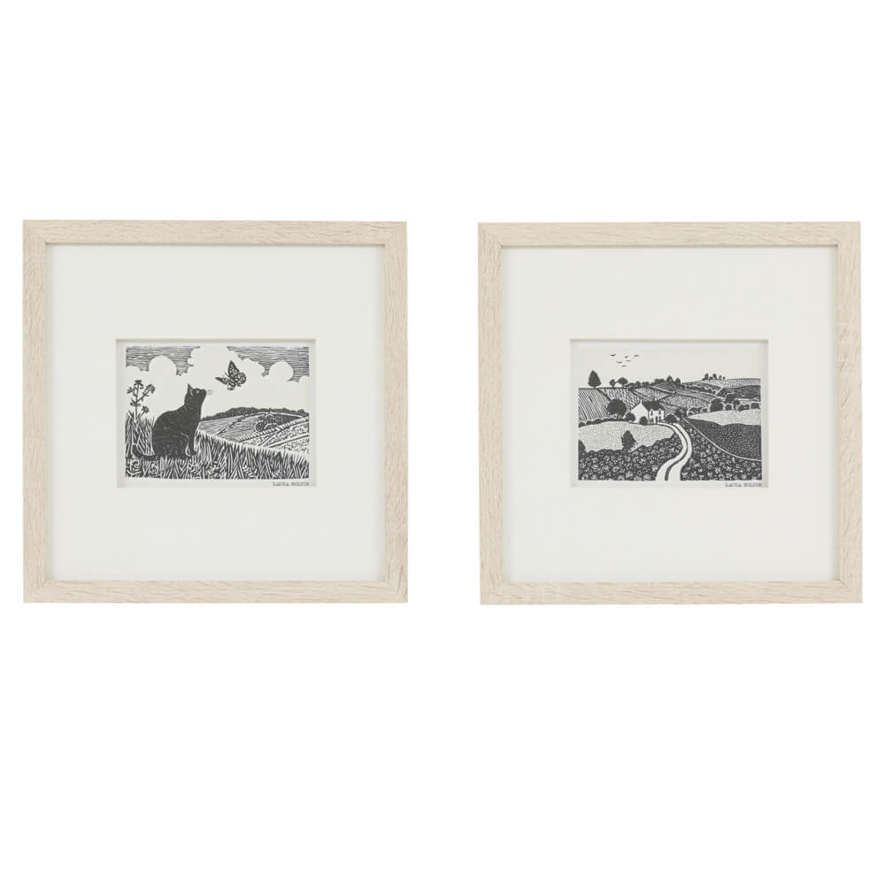 Rural Studies II | Framed Print Set by Laura Bolton