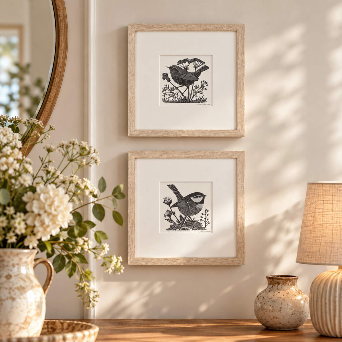 Rural Studies | Framed Print Set by Laura Bolton