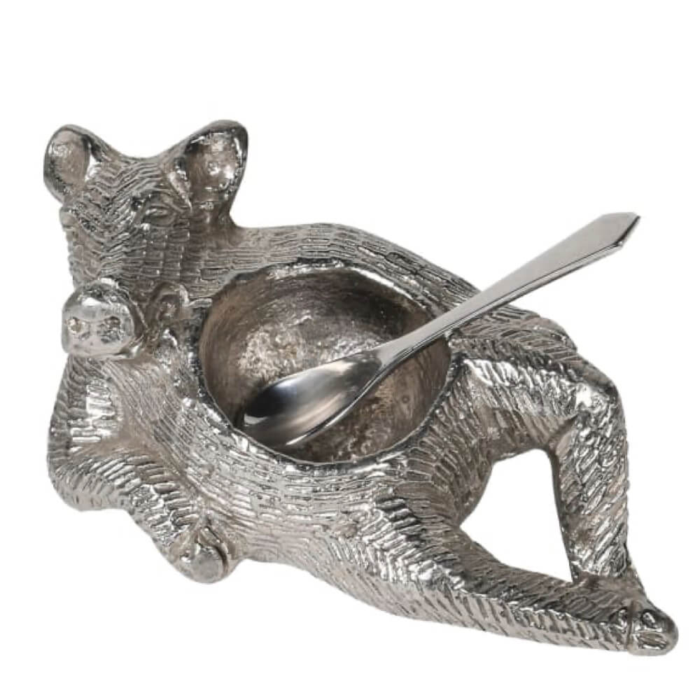 Nickel Pig Salt with Spoon | Red Lobster Gallery