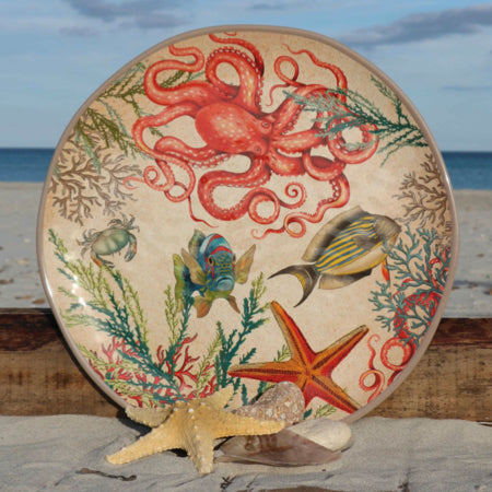 Sea Life Round Platter 42cm