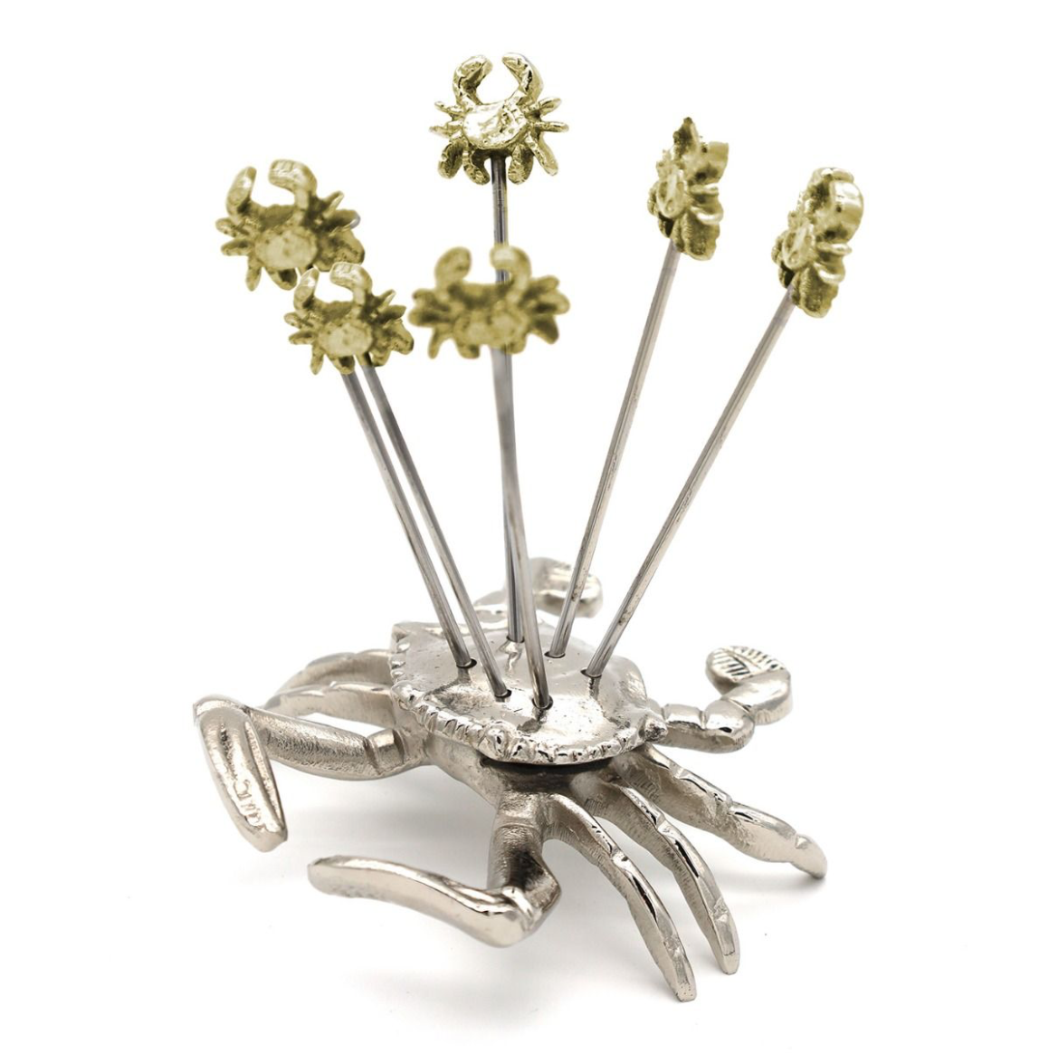 Crab Olive Pick Set