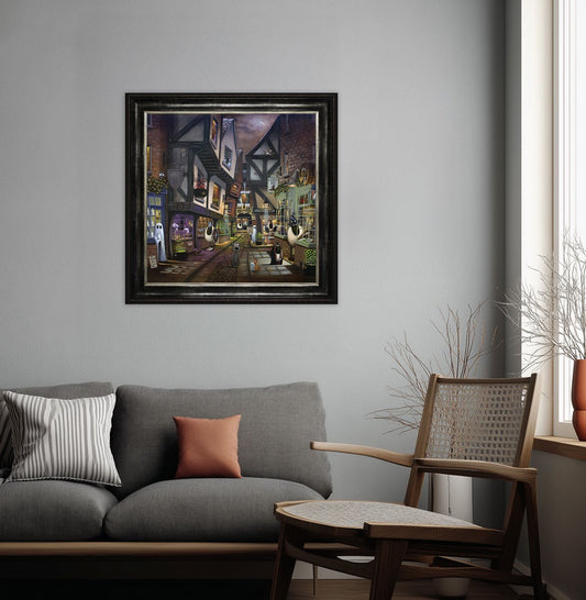 What a Shambles | Framed Print by Simon Clarke