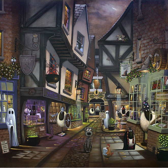 What a Shambles | Framed Print by Simon Clarke