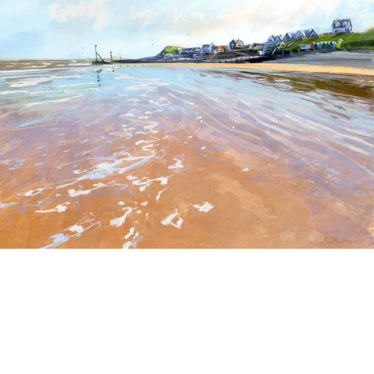 The Beach at Sheringham | Limited Edition Print by James Bartholomew | Red Lobster Gallery 