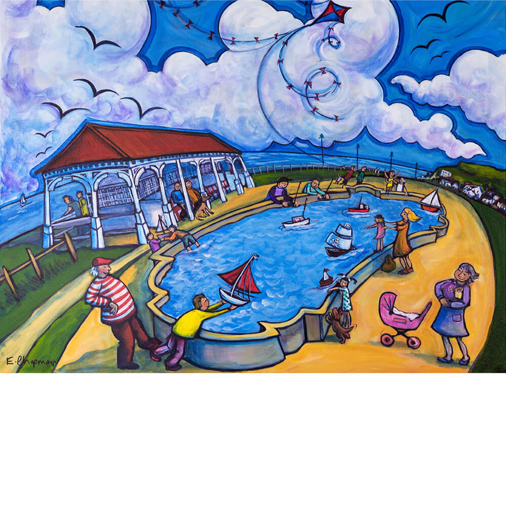 Shipshape in Sheringham | Limited Edition Print  | Red Lobster Gallery 