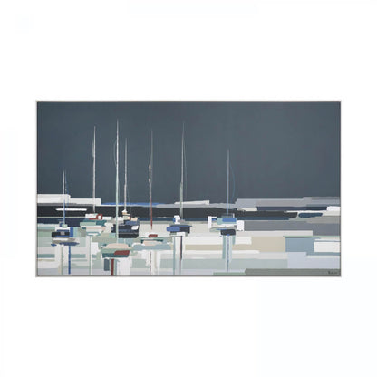 Side by Side | Framed Canvas Print