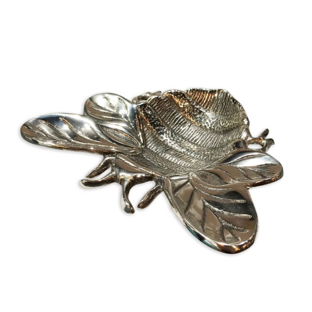 Silver Bumblebee Trinket & Serving Dish