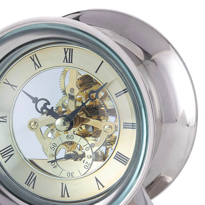 Art Deco Skeleton Mantel Clock
