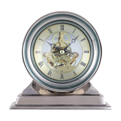 Art Deco Skeleton Mantel Clock