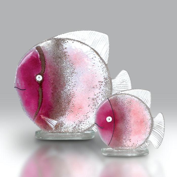 Small Fused Glass Fish Ornament