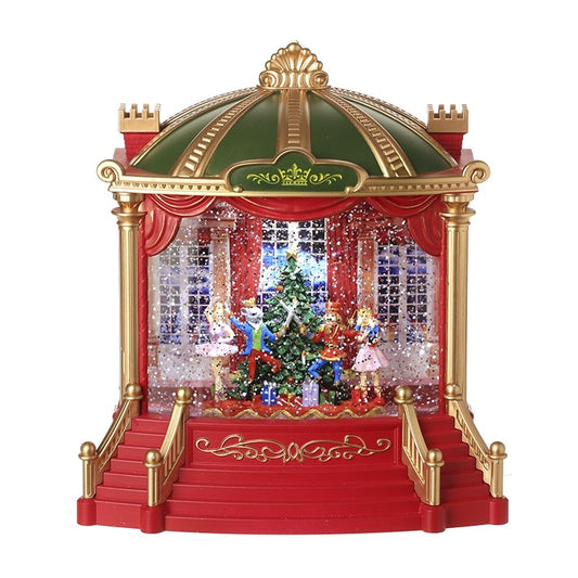 Spinning Christmas Stage with LED