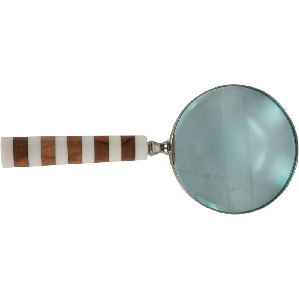 Magnifying Glass with Stripe Handle