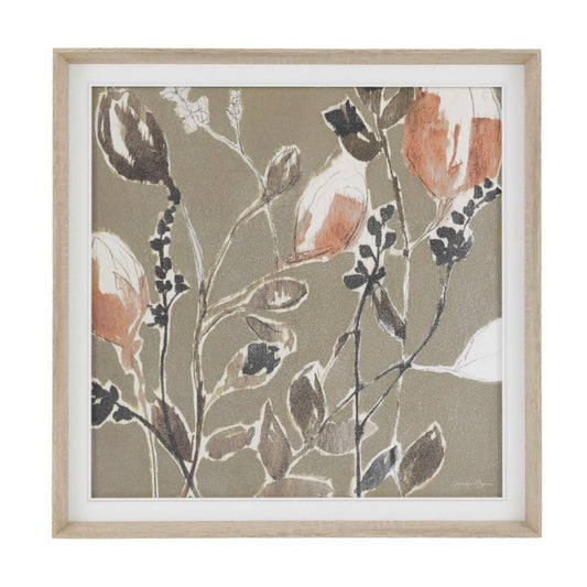 Subtle Touch | Framed Canvas Print by Jennifer Goldberger