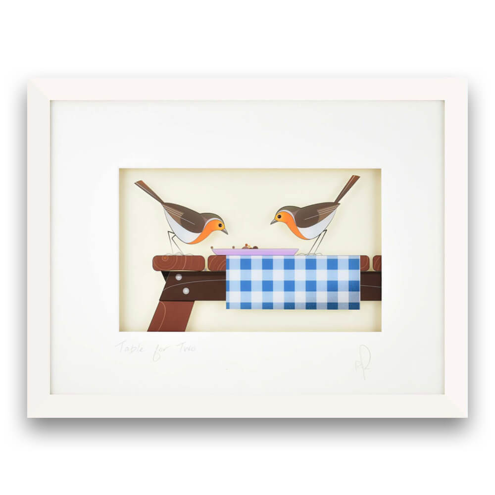 Table for Two | Framed Print